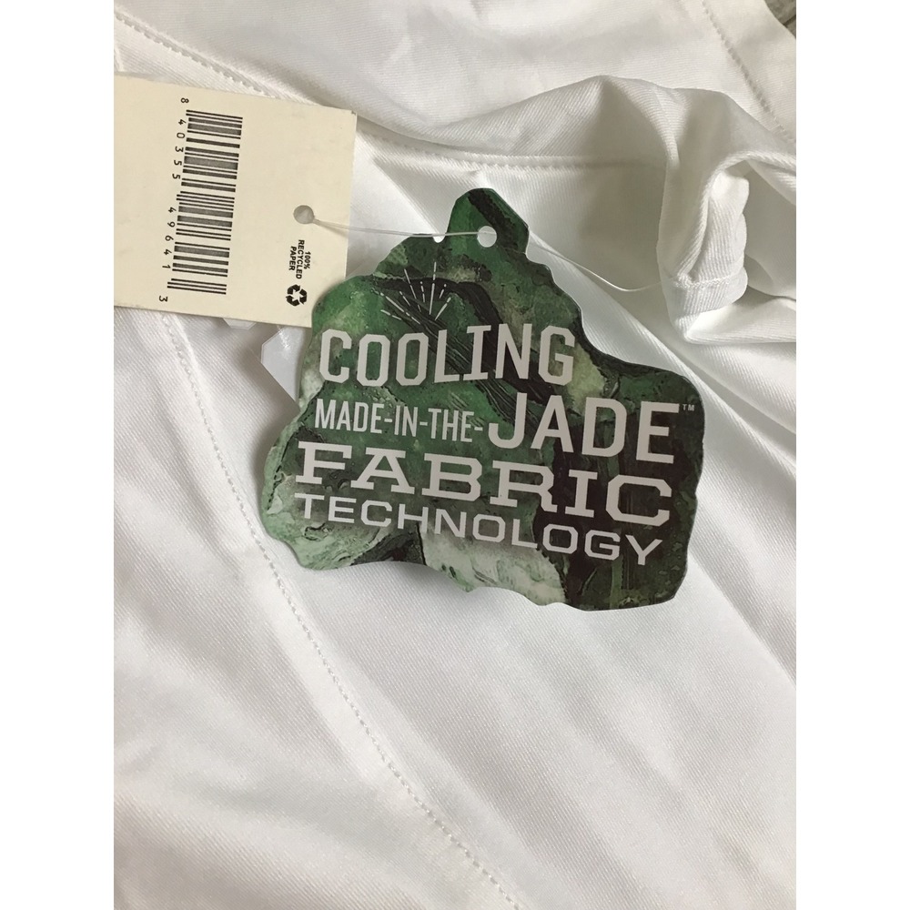 Duluth Trading Co Women's White Armachillo Cooling V-Neck T-Shirt Size XLG NWT - Picture 5 of 9